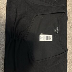 Torrid Black Ruched Tank Top